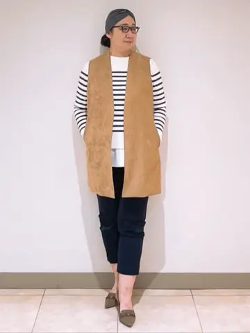 J.PRESS LADIES L スタッフ コーディネート画像