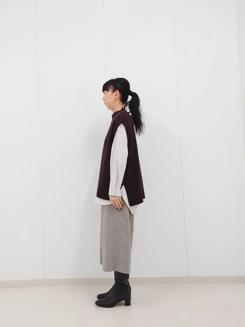 J.PRESS LADIES L スタッフ コーディネート画像