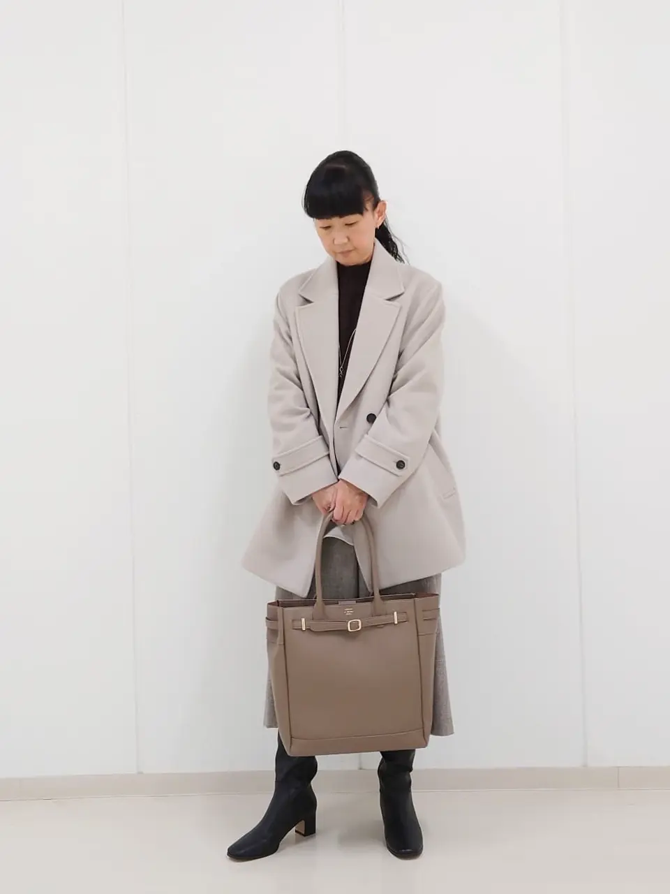 J.PRESS LADIES L スタッフ コーディネート画像