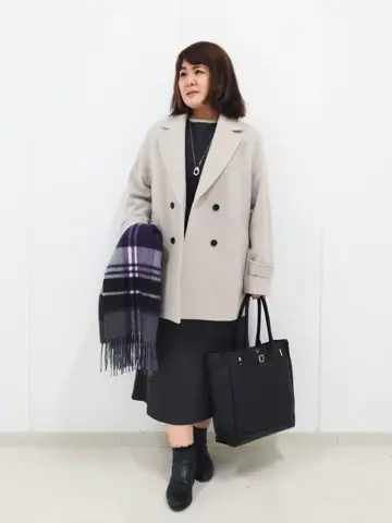 J.PRESS LADIES L 河野 コーディネート画像