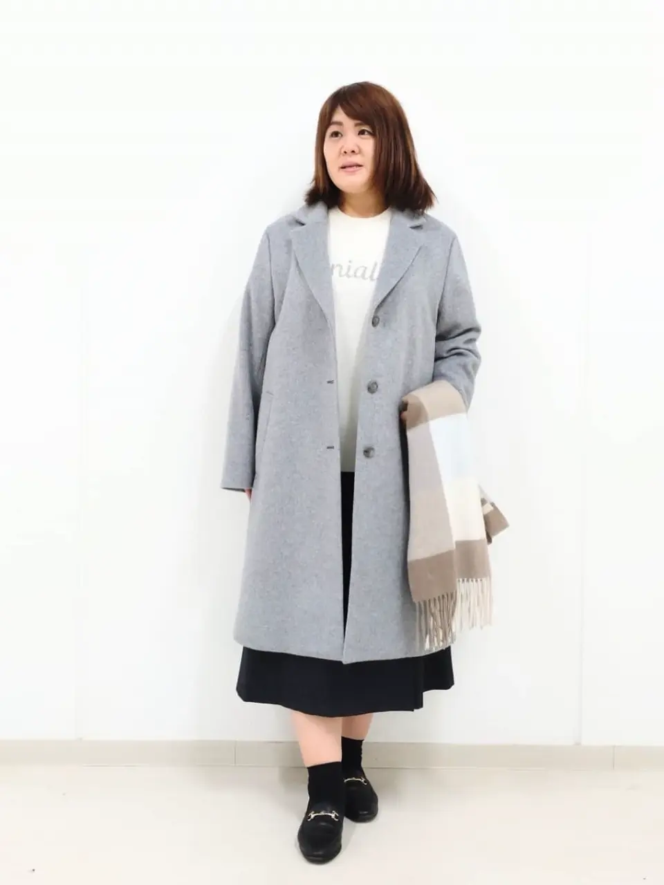 J.PRESS LADIES L 河野 コーディネート画像