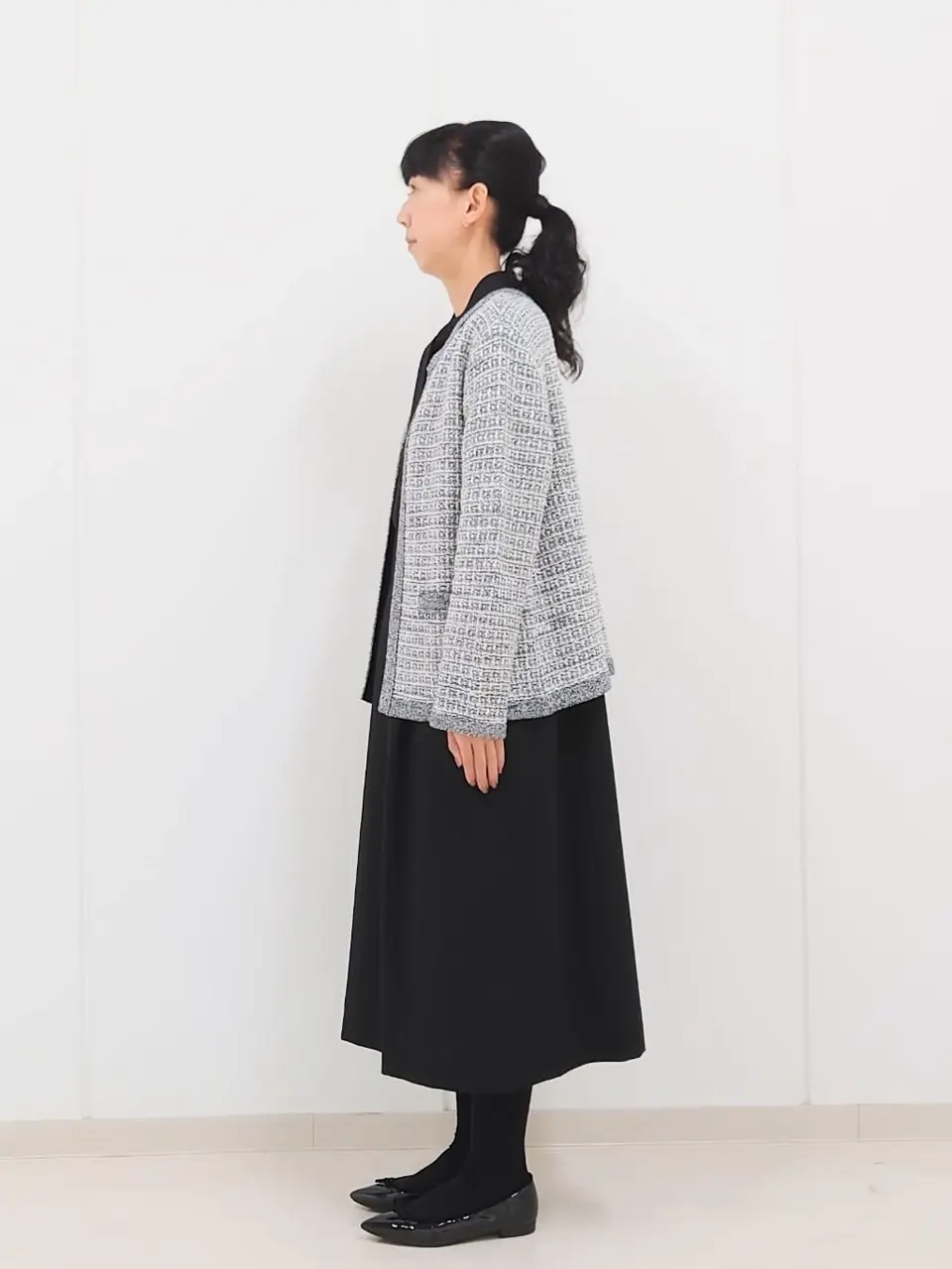 J.PRESS LADIES L スタッフ コーディネート画像