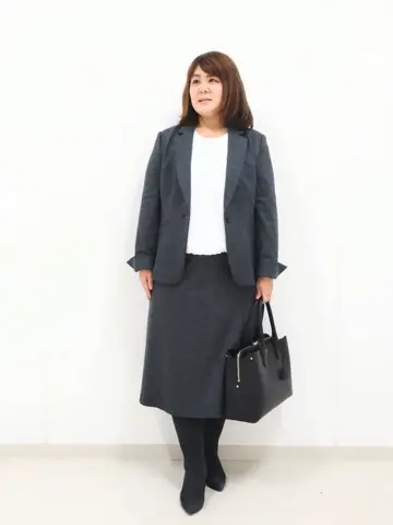 J.PRESS LADIES L 河野 コーディネート画像