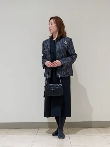 J.PRESS LADIES L スタッフ コーディネート画像