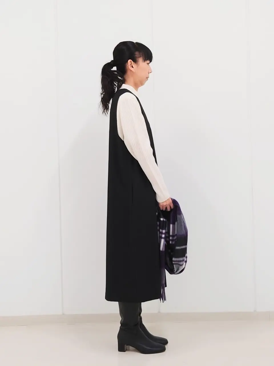 J.PRESS LADIES L スタッフ コーディネート画像