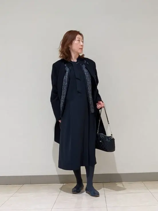 J.PRESS LADIES L スタッフ コーディネート画像