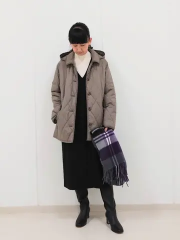 J.PRESS LADIES L スタッフ コーディネート画像