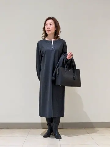 J.PRESS LADIES L スタッフ コーディネート画像