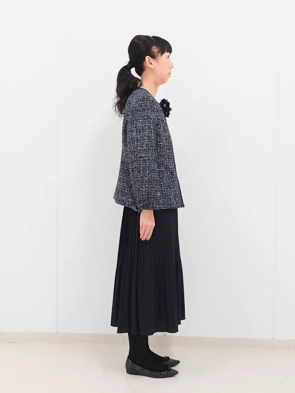 J.PRESS LADIES L スタッフ コーディネート画像