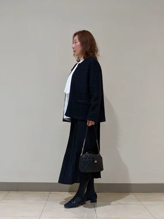 J.PRESS LADIES L スタッフ コーディネート画像