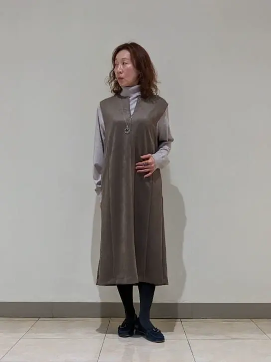 J.PRESS LADIES L スタッフ コーディネート画像