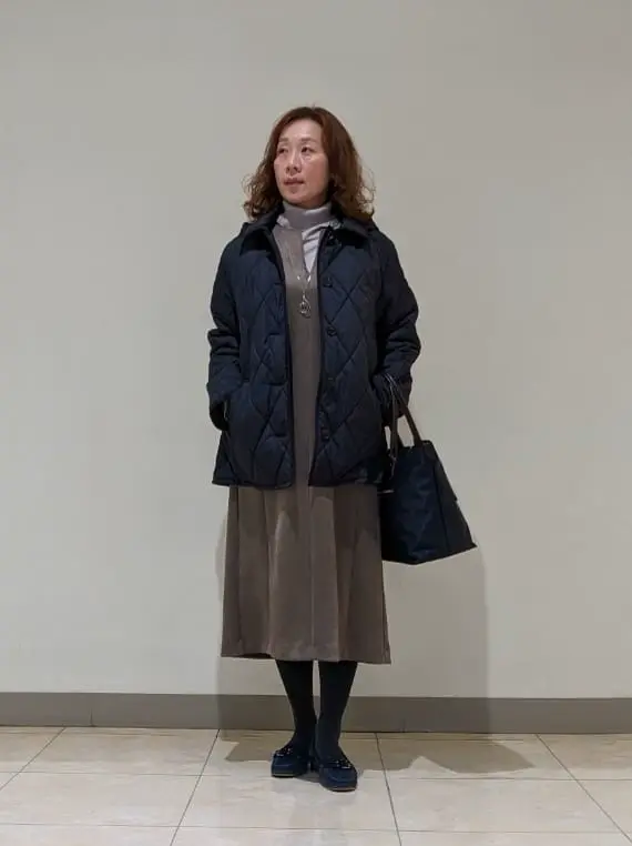 J.PRESS LADIES L スタッフ コーディネート画像