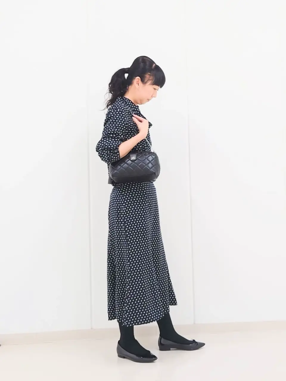 J.PRESS LADIES L スタッフ コーディネート画像