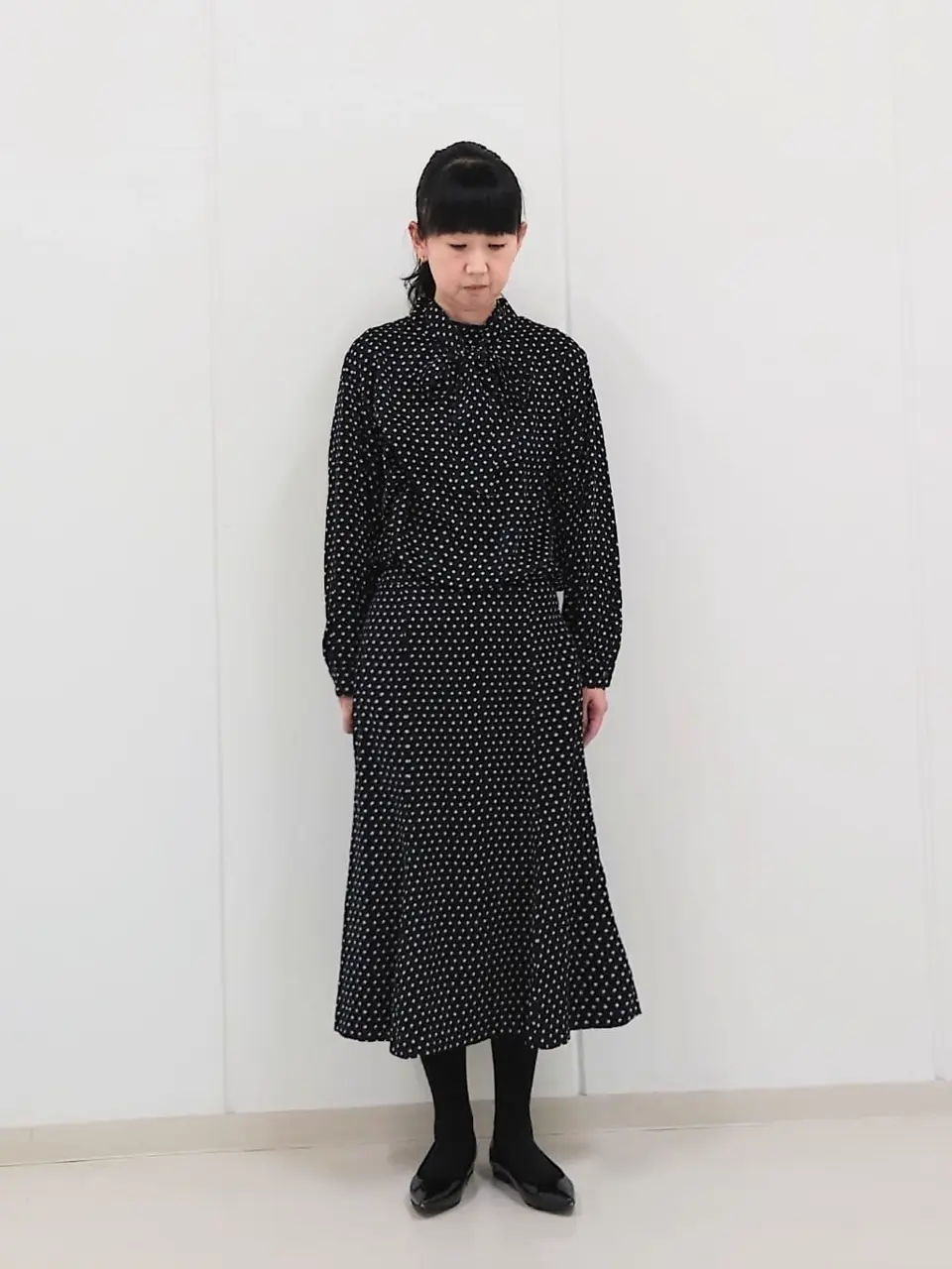 J.PRESS LADIES L スタッフ コーディネート画像