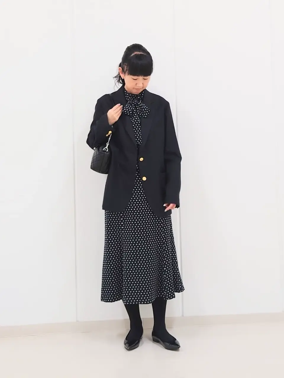 J.PRESS LADIES L スタッフ コーディネート画像