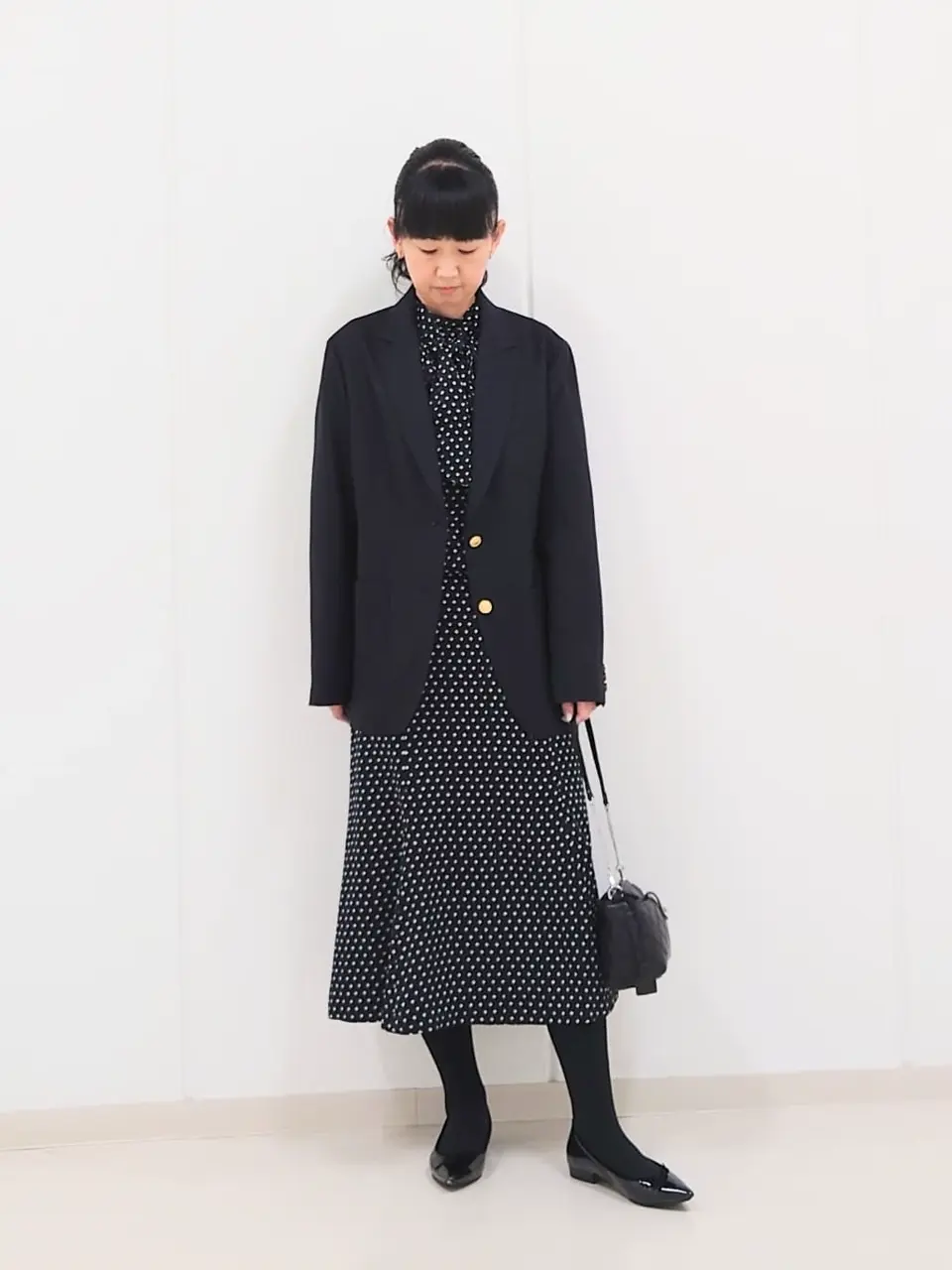 J.PRESS LADIES L スタッフ コーディネート画像