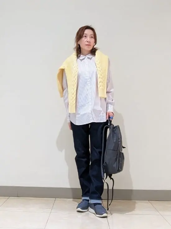 J.PRESS LADIES L スタッフ コーディネート画像