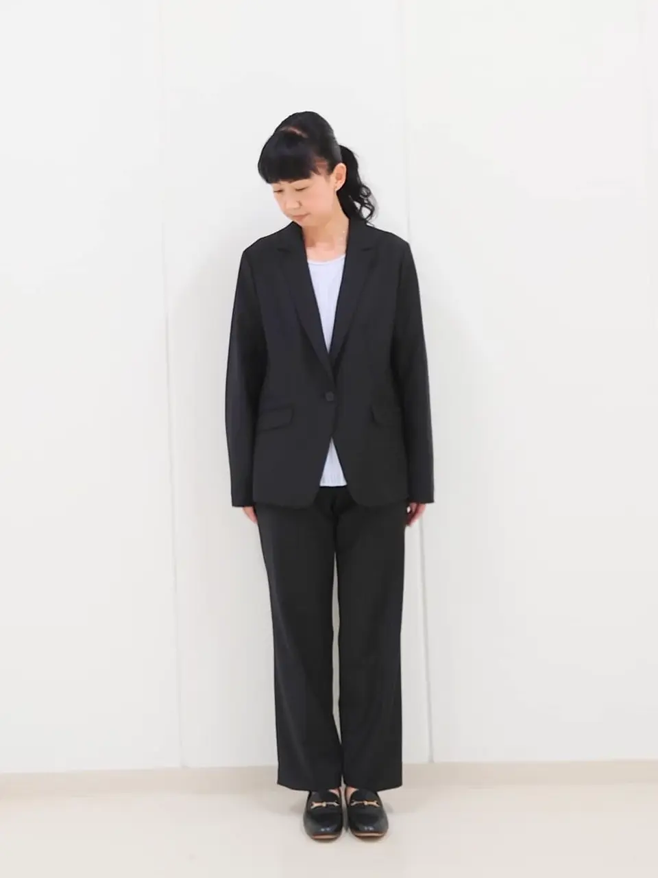 J.PRESS LADIES L スタッフ コーディネート画像