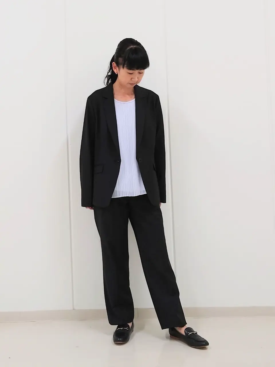 J.PRESS LADIES L スタッフ コーディネート画像