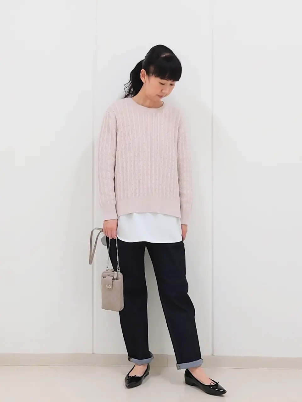 J.PRESS LADIES L スタッフ コーディネート画像