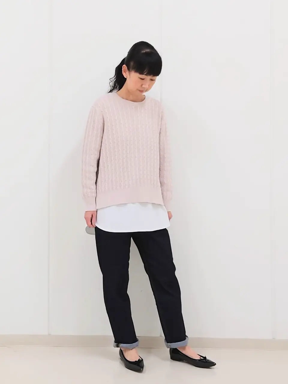 J.PRESS LADIES L スタッフ コーディネート画像