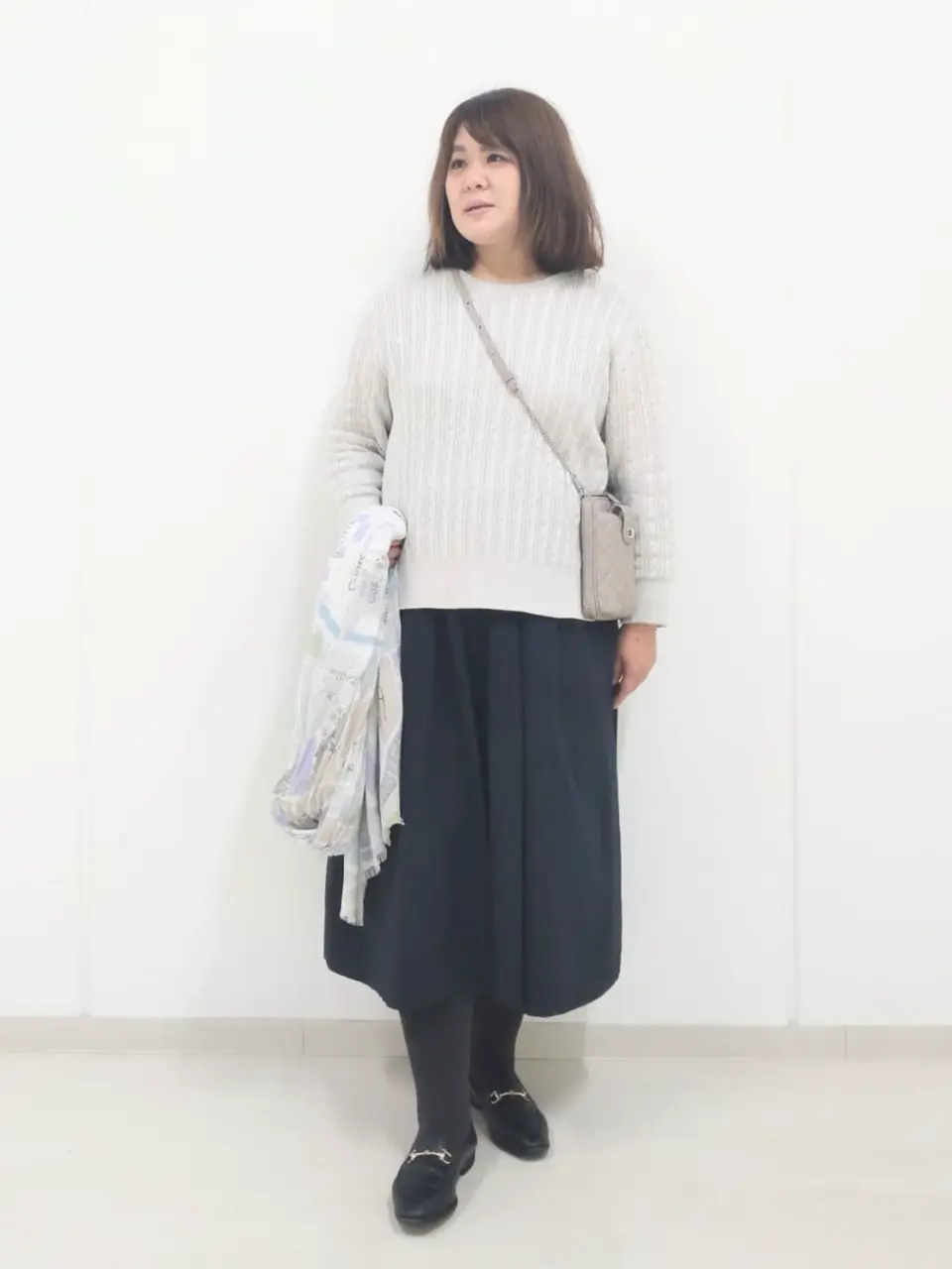 J.PRESS LADIES L 河野 コーディネート画像