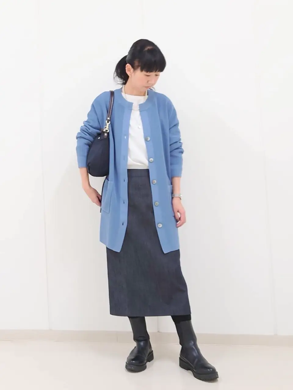 J.PRESS LADIES L スタッフ コーディネート画像