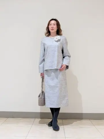 J.PRESS LADIES L スタッフ コーディネート画像