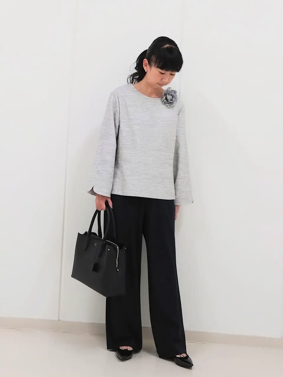 J.PRESS LADIES L スタッフ コーディネート画像