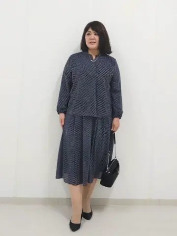 J.PRESS LADIES L 河野 コーディネート画像