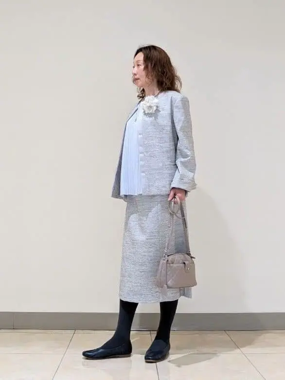 J.PRESS LADIES L スタッフ コーディネート画像