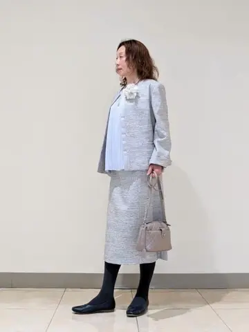 J.PRESS LADIES L スタッフ コーディネート画像