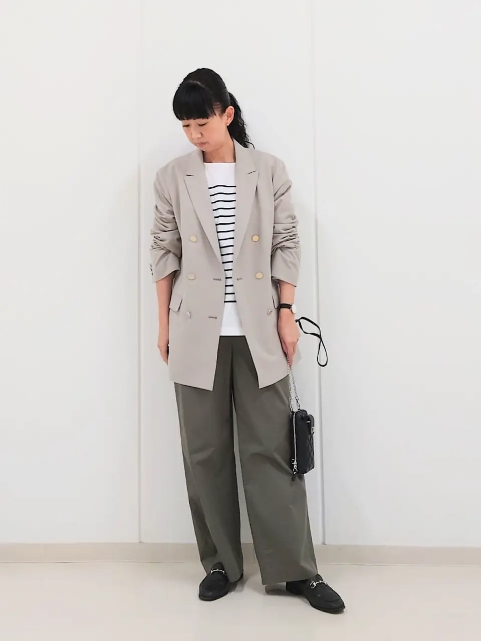 J.PRESS LADIES L スタッフ コーディネート画像