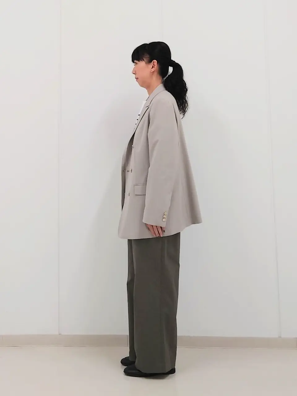 J.PRESS LADIES L スタッフ コーディネート画像