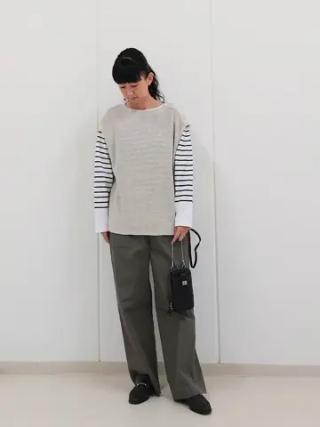 J.PRESS LADIES L スタッフ コーディネート画像