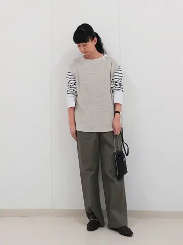 J.PRESS LADIES L スタッフ コーディネート画像