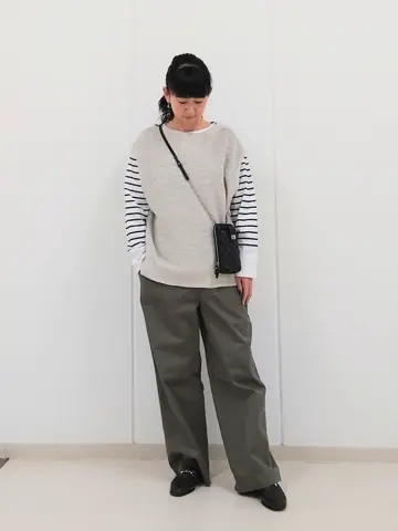 J.PRESS LADIES L スタッフ コーディネート画像