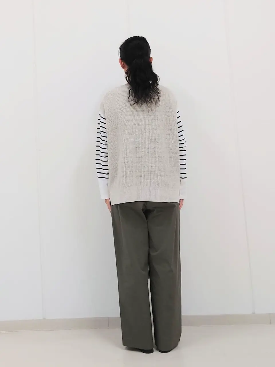 J.PRESS LADIES L スタッフ コーディネート画像