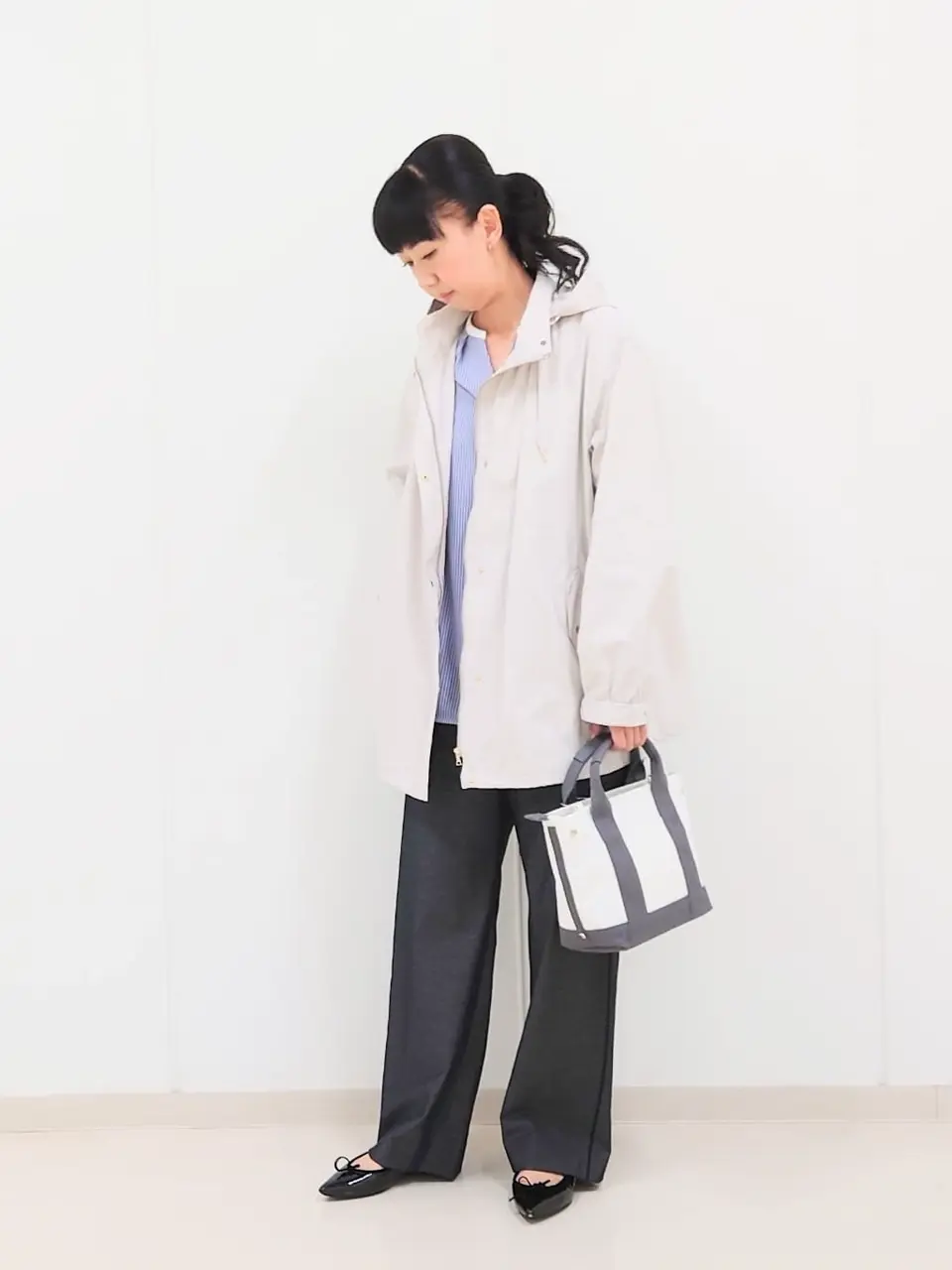 J.PRESS LADIES L スタッフ コーディネート画像