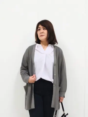 J.PRESS LADIES L 河野 コーディネート画像