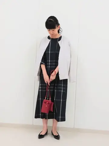 J.PRESS LADIES L スタッフ コーディネート画像