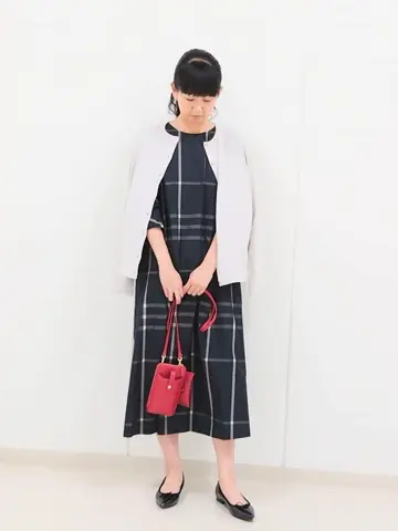 J.PRESS LADIES L スタッフ コーディネート画像