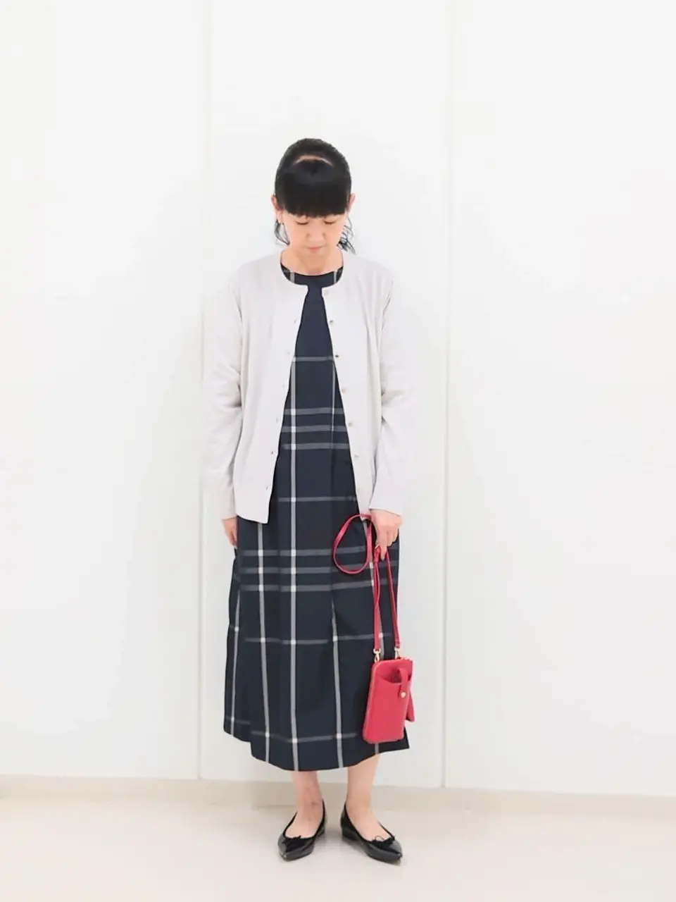 J.PRESS LADIES L スタッフ コーディネート画像