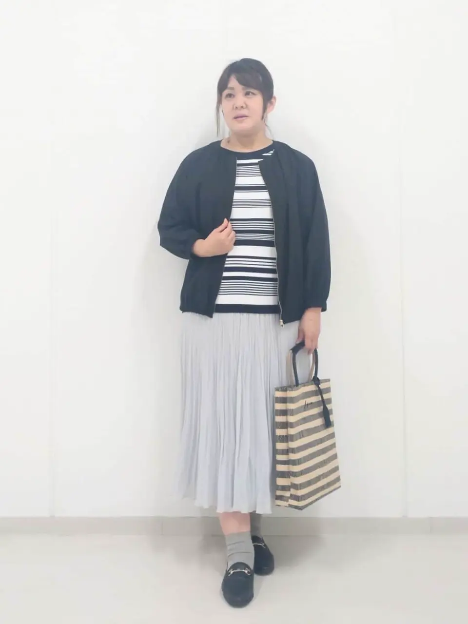 J.PRESS LADIES L 河野 コーディネート画像