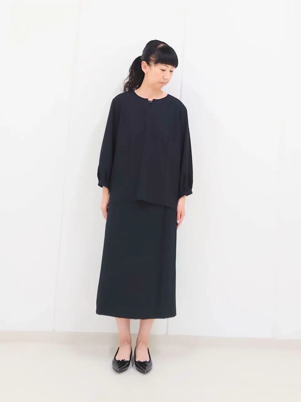 J.PRESS LADIES L スタッフ コーディネート画像