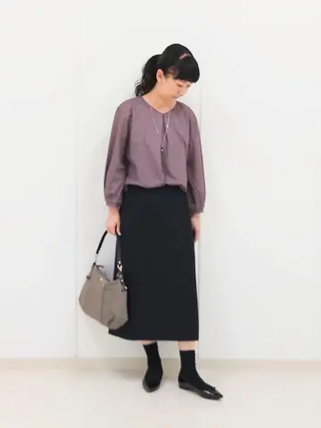 J.PRESS LADIES L スタッフ コーディネート画像