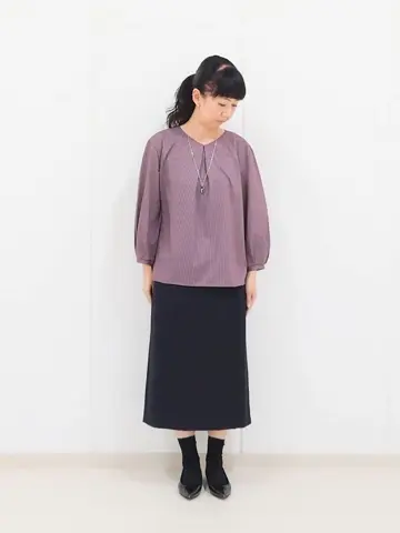 J.PRESS LADIES L スタッフ コーディネート画像