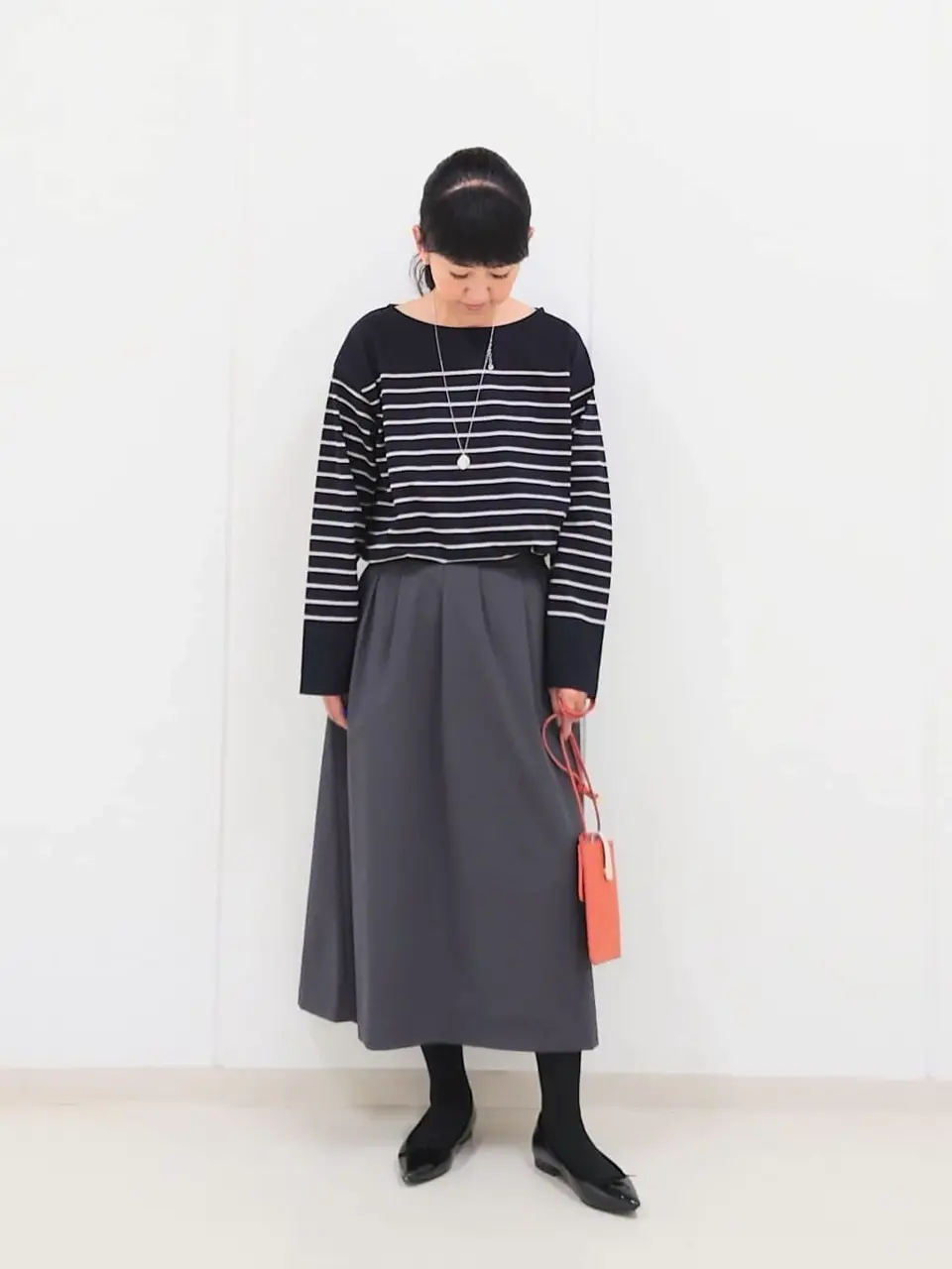 J.PRESS LADIES L スタッフ コーディネート画像