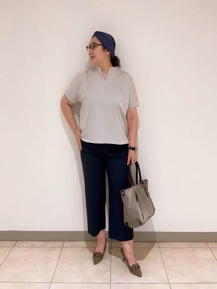 J.PRESS LADIES L スタッフ コーディネート画像