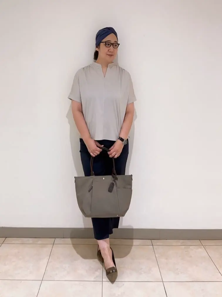 J.PRESS LADIES L スタッフ コーディネート画像